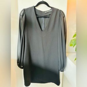 ZARA shift black dress